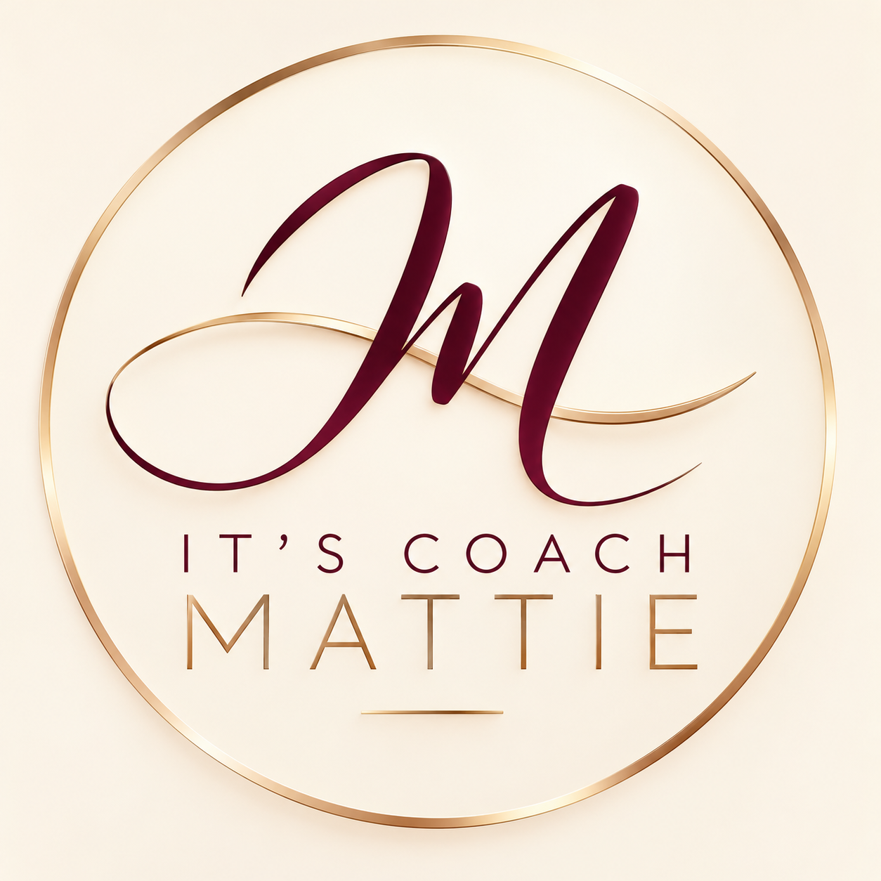 It's Coach Mattie logo